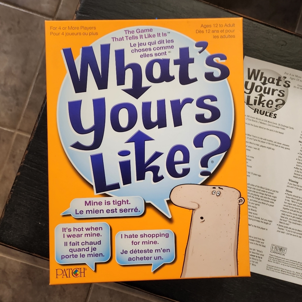 PlayMonster What's Yours like Party Game